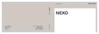 Hyundai NEXO - Navod k obsluze CZ1